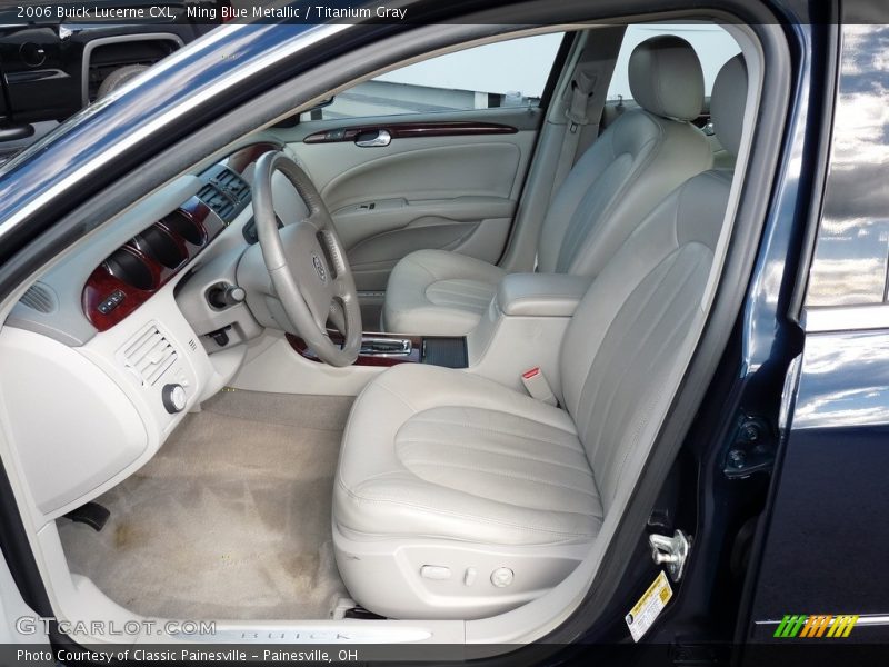 Ming Blue Metallic / Titanium Gray 2006 Buick Lucerne CXL