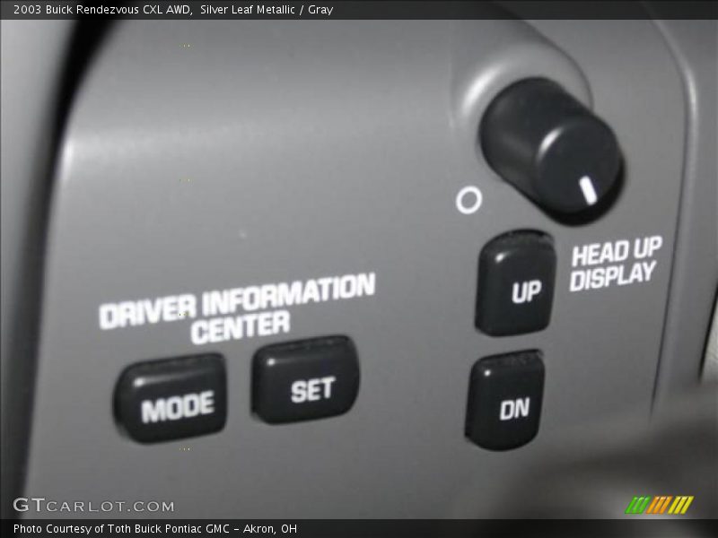 Silver Leaf Metallic / Gray 2003 Buick Rendezvous CXL AWD