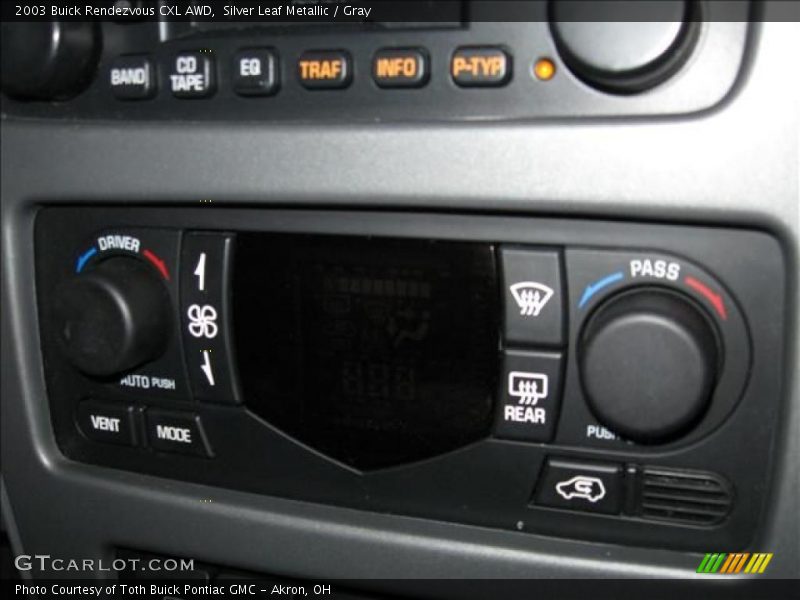 Silver Leaf Metallic / Gray 2003 Buick Rendezvous CXL AWD