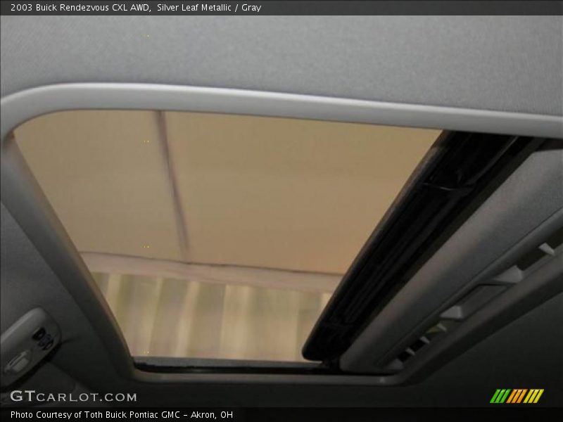 Silver Leaf Metallic / Gray 2003 Buick Rendezvous CXL AWD