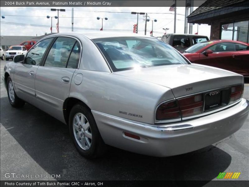 Platinum Metallic / Medium Gray 2004 Buick Park Avenue