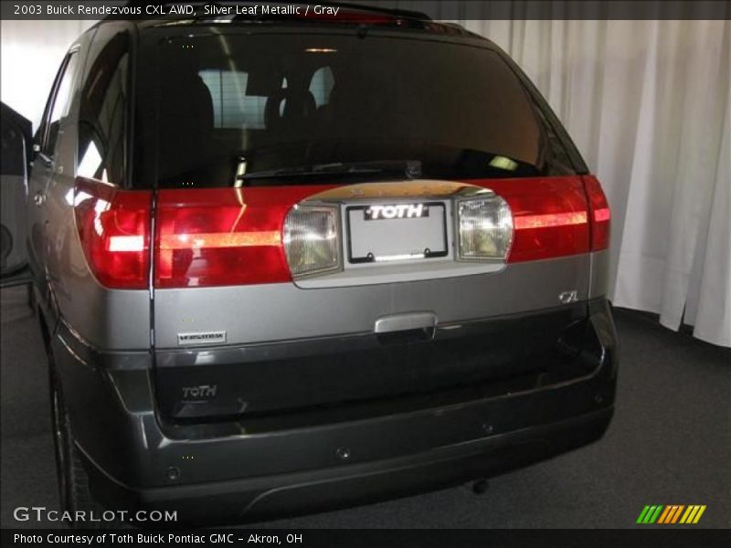 Silver Leaf Metallic / Gray 2003 Buick Rendezvous CXL AWD