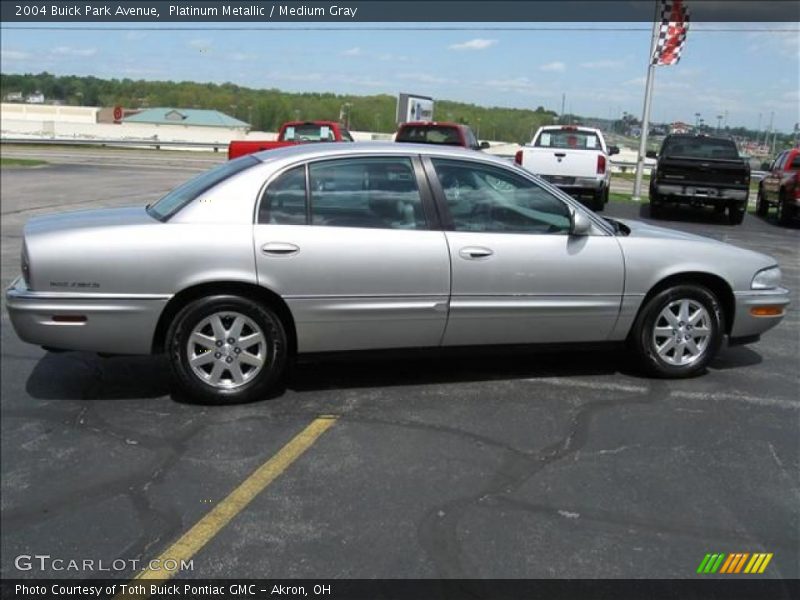 Platinum Metallic / Medium Gray 2004 Buick Park Avenue