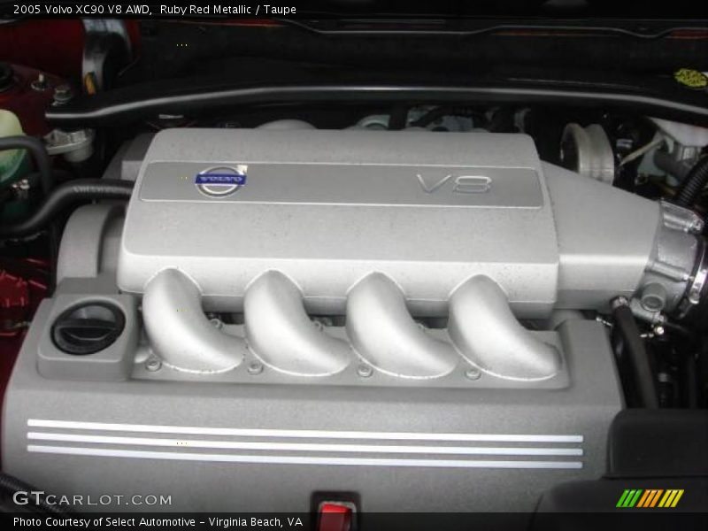 Ruby Red Metallic / Taupe 2005 Volvo XC90 V8 AWD