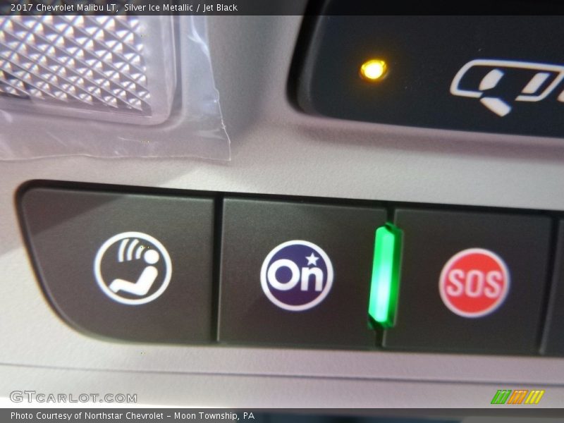 Silver Ice Metallic / Jet Black 2017 Chevrolet Malibu LT