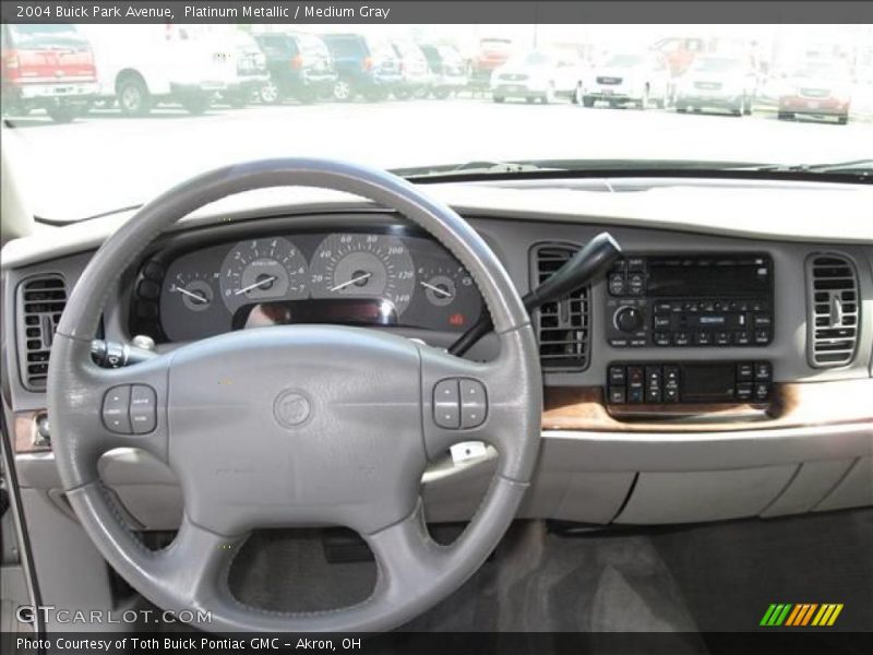 Platinum Metallic / Medium Gray 2004 Buick Park Avenue