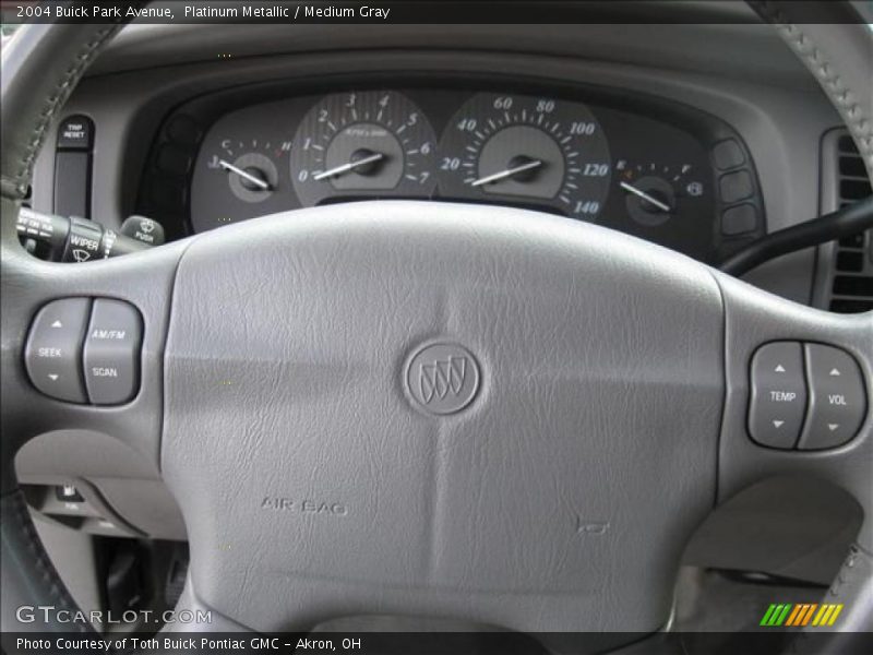 Platinum Metallic / Medium Gray 2004 Buick Park Avenue