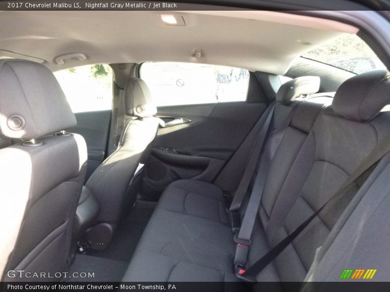 Nightfall Gray Metallic / Jet Black 2017 Chevrolet Malibu LS