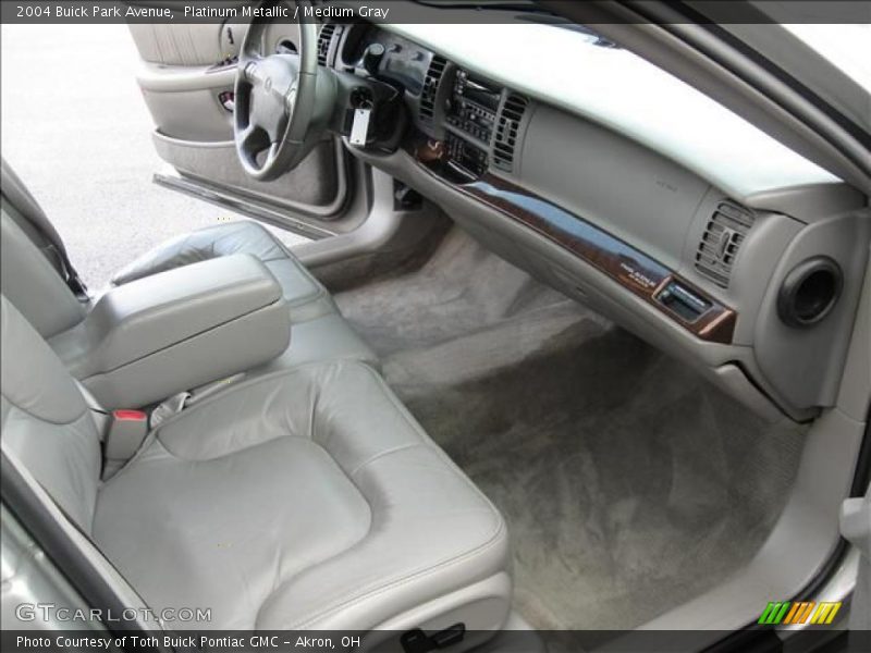 Platinum Metallic / Medium Gray 2004 Buick Park Avenue
