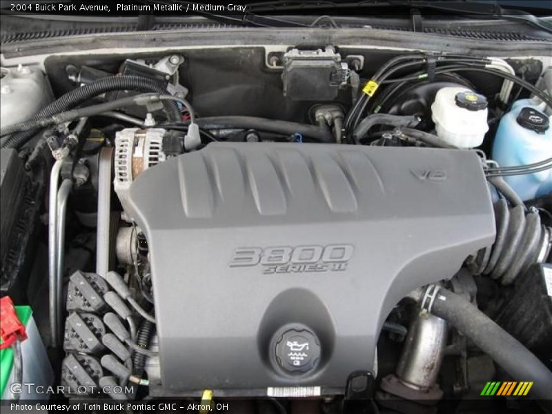 Platinum Metallic / Medium Gray 2004 Buick Park Avenue