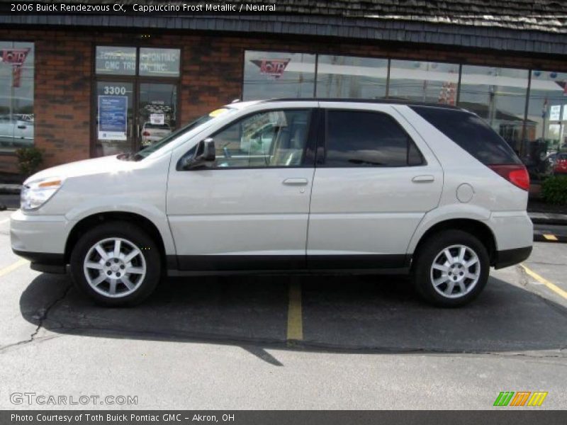 Cappuccino Frost Metallic / Neutral 2006 Buick Rendezvous CX