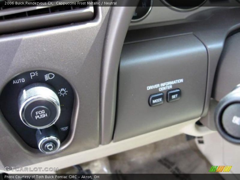 Cappuccino Frost Metallic / Neutral 2006 Buick Rendezvous CX