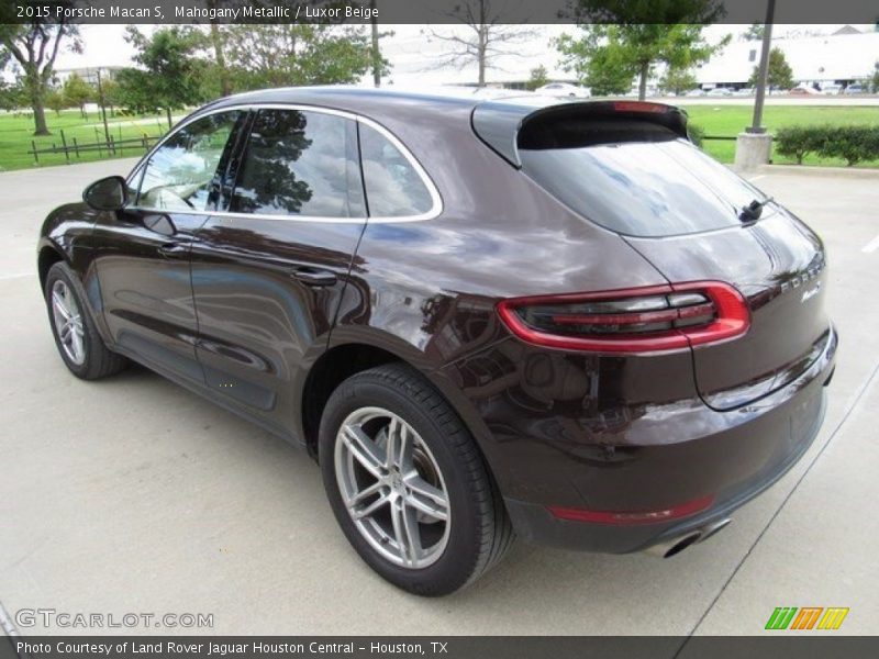  2015 Macan S Mahogany Metallic