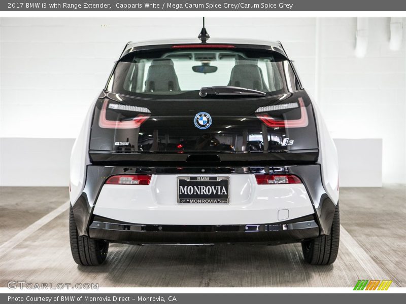 Capparis White / Mega Carum Spice Grey/Carum Spice Grey 2017 BMW i3 with Range Extender