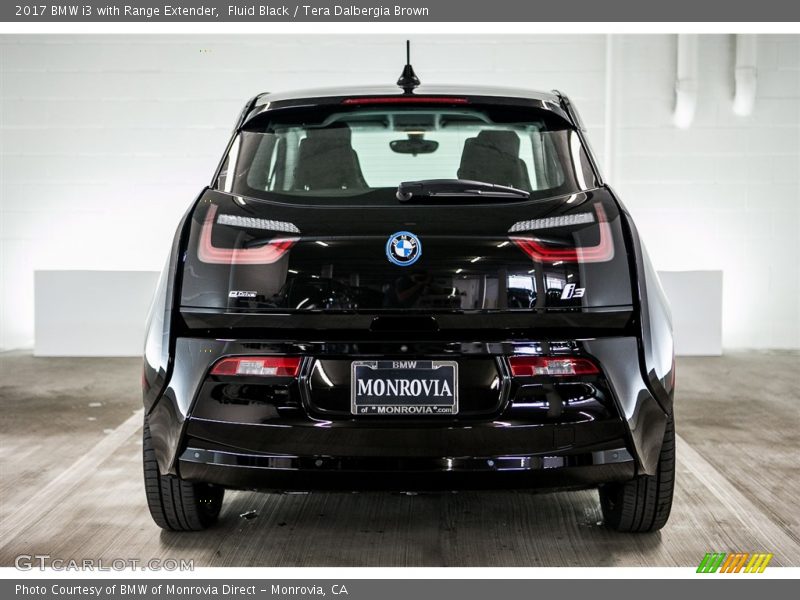 Fluid Black / Tera Dalbergia Brown 2017 BMW i3 with Range Extender