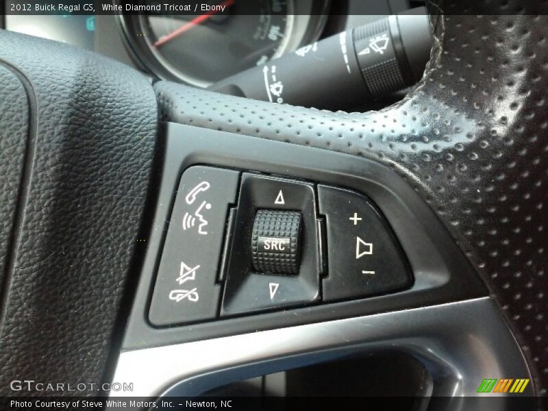 White Diamond Tricoat / Ebony 2012 Buick Regal GS