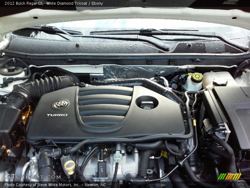 White Diamond Tricoat / Ebony 2012 Buick Regal GS
