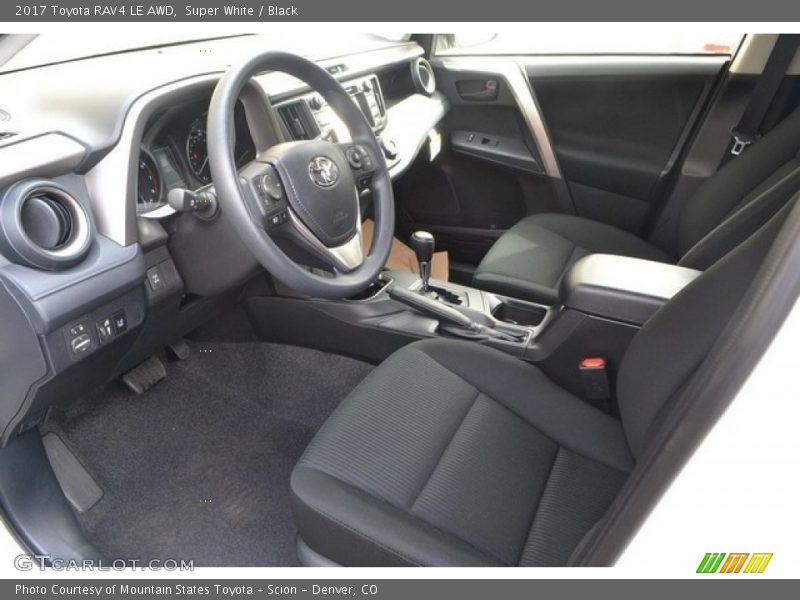  2017 RAV4 LE AWD Black Interior