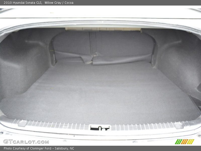 Willow Gray / Cocoa 2010 Hyundai Sonata GLS