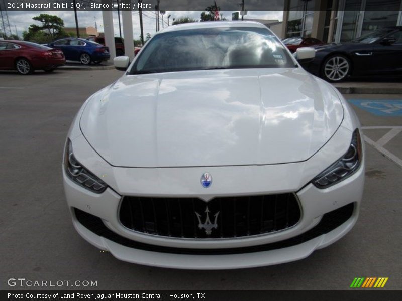 Bianco (White) / Nero 2014 Maserati Ghibli S Q4