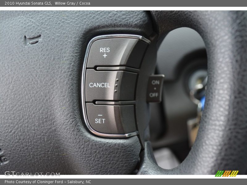 Willow Gray / Cocoa 2010 Hyundai Sonata GLS
