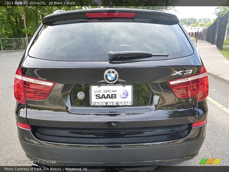 Jet Black / Black 2014 BMW X3 xDrive28i
