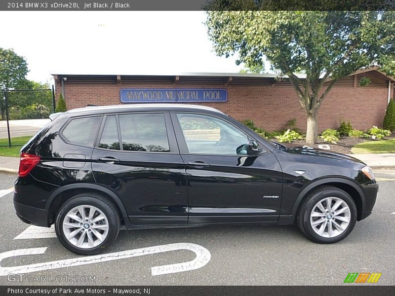 Jet Black / Black 2014 BMW X3 xDrive28i