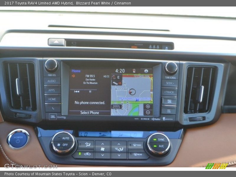 Navigation of 2017 RAV4 Limited AWD Hybrid