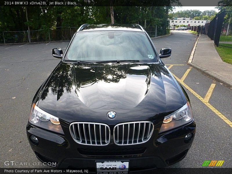 Jet Black / Black 2014 BMW X3 xDrive28i