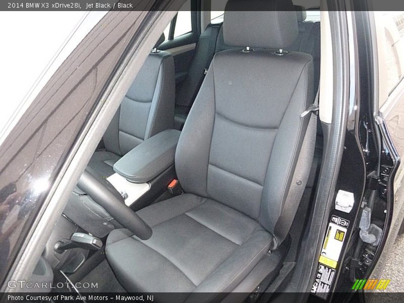 Jet Black / Black 2014 BMW X3 xDrive28i