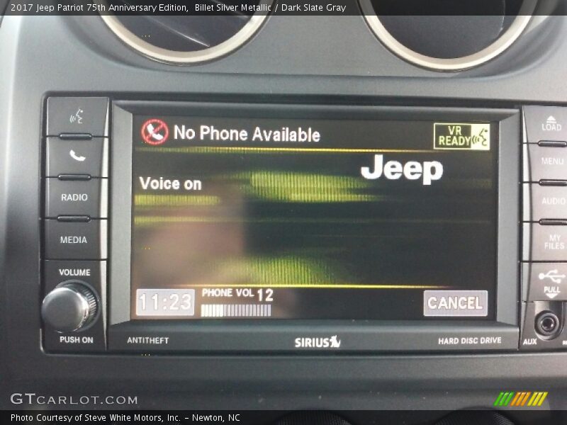 Billet Silver Metallic / Dark Slate Gray 2017 Jeep Patriot 75th Anniversary Edition