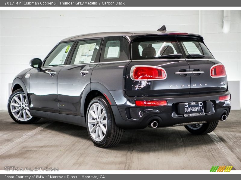 Thunder Gray Metallic / Carbon Black 2017 Mini Clubman Cooper S
