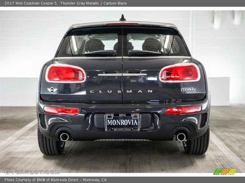 Thunder Gray Metallic / Carbon Black 2017 Mini Clubman Cooper S