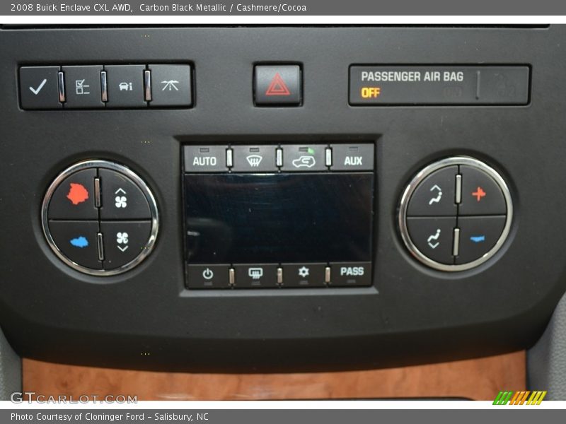 Carbon Black Metallic / Cashmere/Cocoa 2008 Buick Enclave CXL AWD