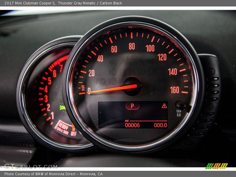 Thunder Gray Metallic / Carbon Black 2017 Mini Clubman Cooper S