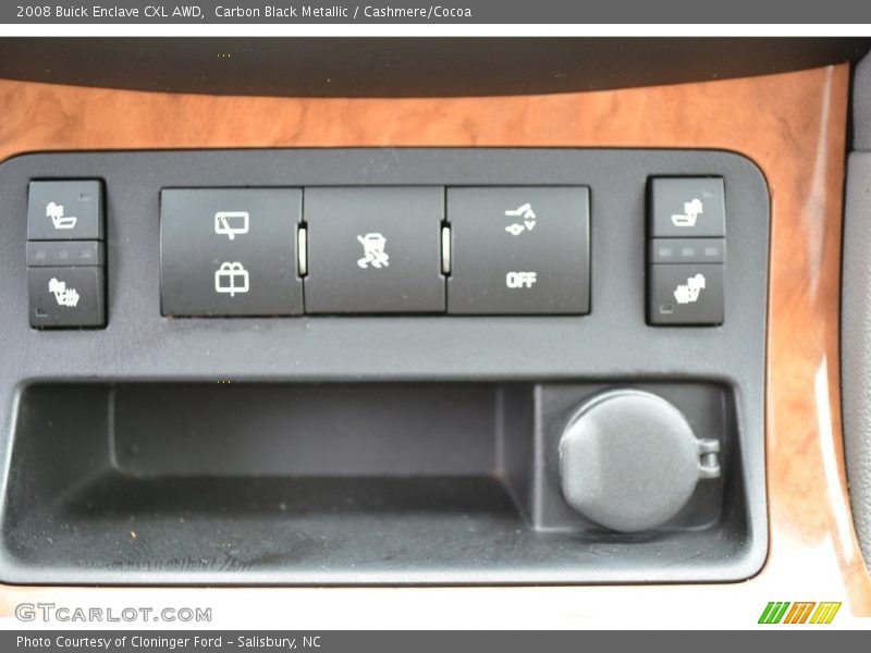 Carbon Black Metallic / Cashmere/Cocoa 2008 Buick Enclave CXL AWD