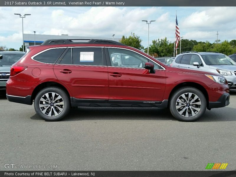  2017 Outback 3.6R Limited Venetian Red Pearl