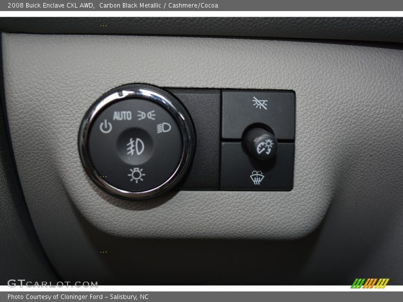 Carbon Black Metallic / Cashmere/Cocoa 2008 Buick Enclave CXL AWD