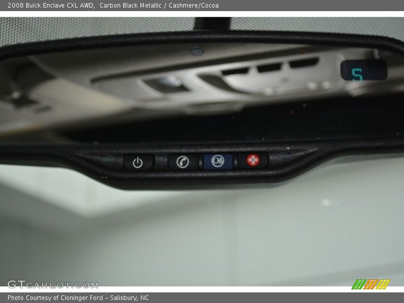 Carbon Black Metallic / Cashmere/Cocoa 2008 Buick Enclave CXL AWD