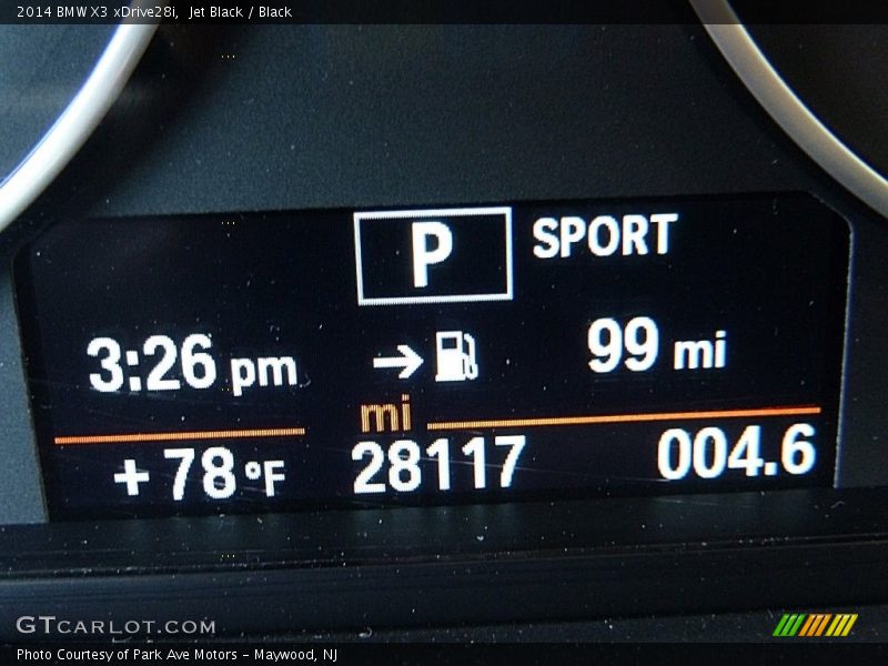 Jet Black / Black 2014 BMW X3 xDrive28i