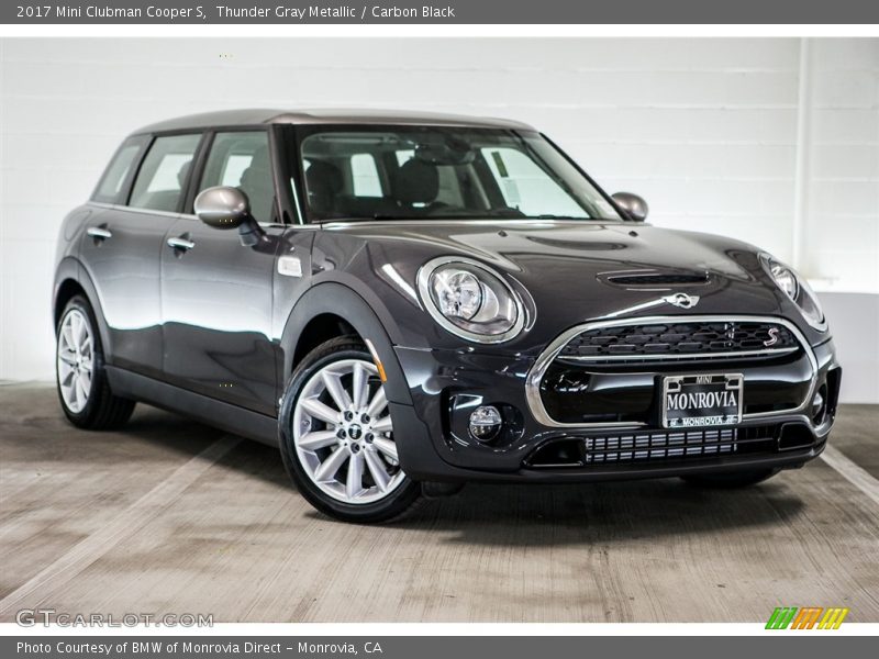 Thunder Gray Metallic / Carbon Black 2017 Mini Clubman Cooper S