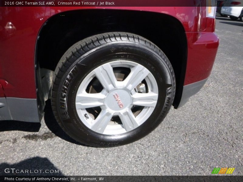 Crimson Red Tintcoat / Jet Black 2016 GMC Terrain SLE AWD