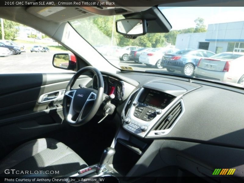 Crimson Red Tintcoat / Jet Black 2016 GMC Terrain SLE AWD