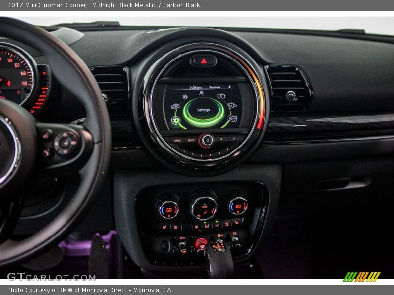 Midnight Black Metallic / Carbon Black 2017 Mini Clubman Cooper