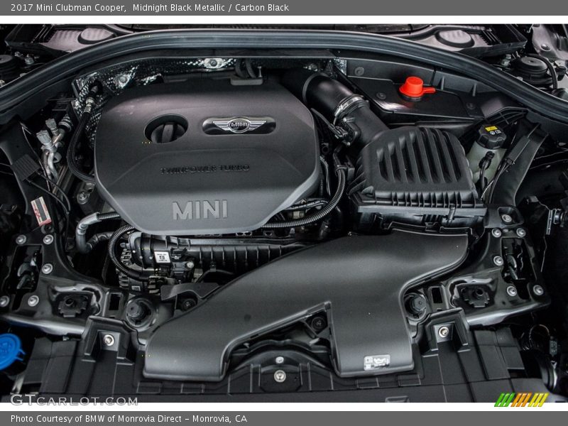 Midnight Black Metallic / Carbon Black 2017 Mini Clubman Cooper