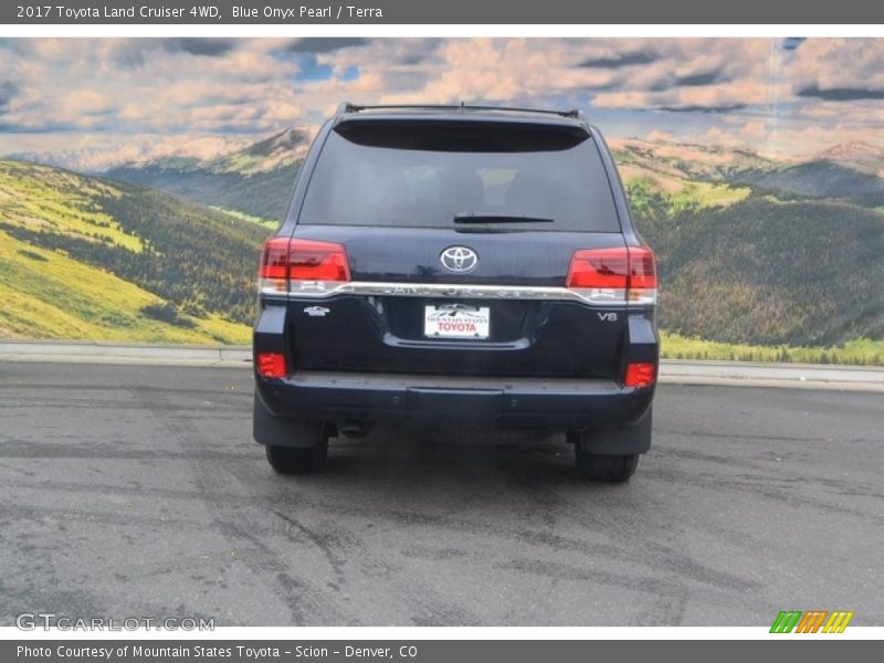 Blue Onyx Pearl / Terra 2017 Toyota Land Cruiser 4WD