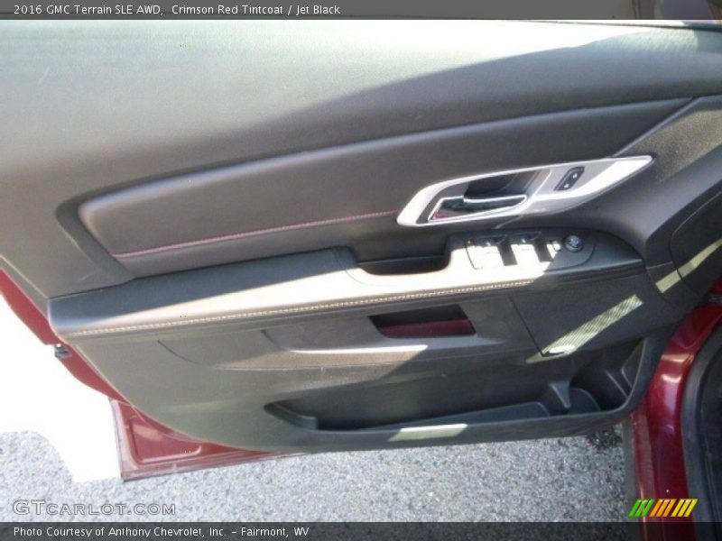 Crimson Red Tintcoat / Jet Black 2016 GMC Terrain SLE AWD