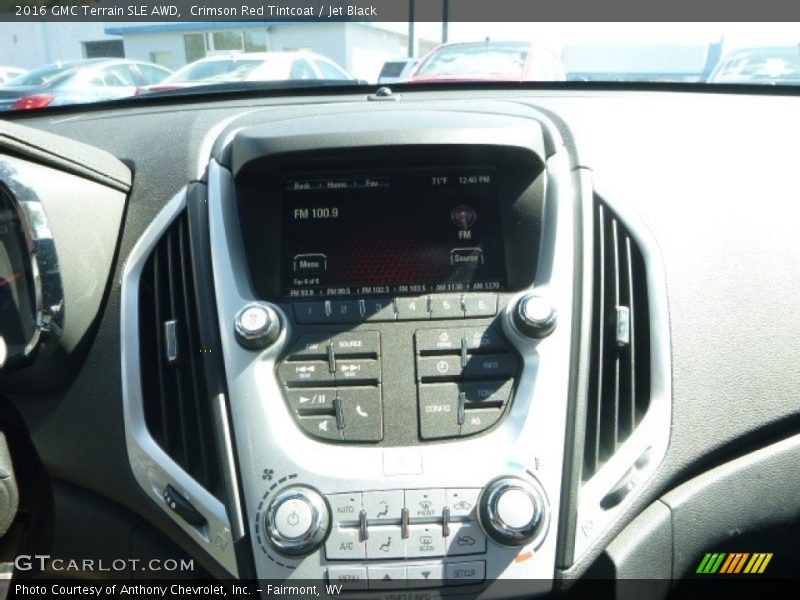 Crimson Red Tintcoat / Jet Black 2016 GMC Terrain SLE AWD