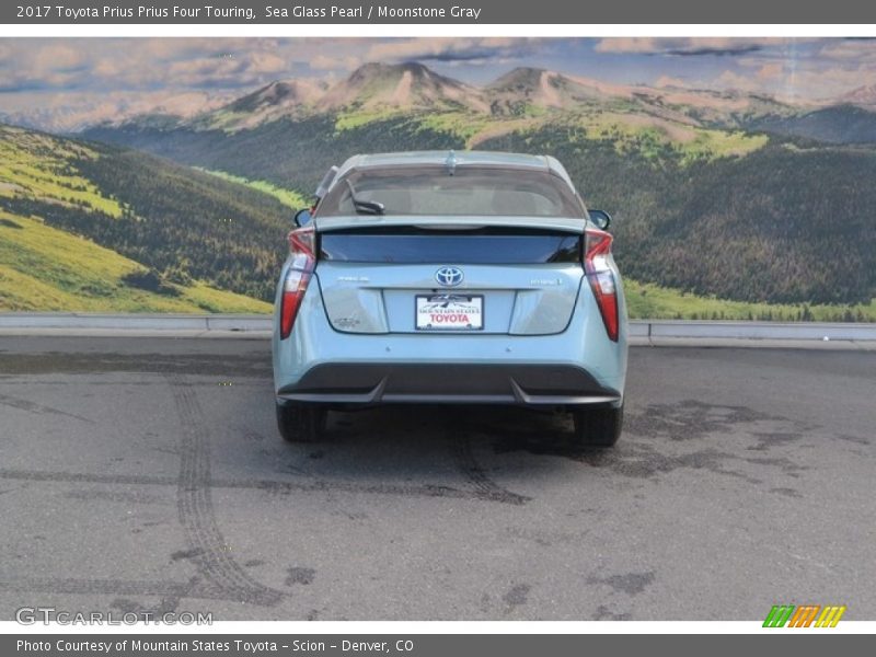 Sea Glass Pearl / Moonstone Gray 2017 Toyota Prius Prius Four Touring