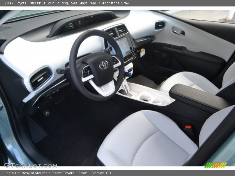  2017 Prius Prius Four Touring Moonstone Gray Interior